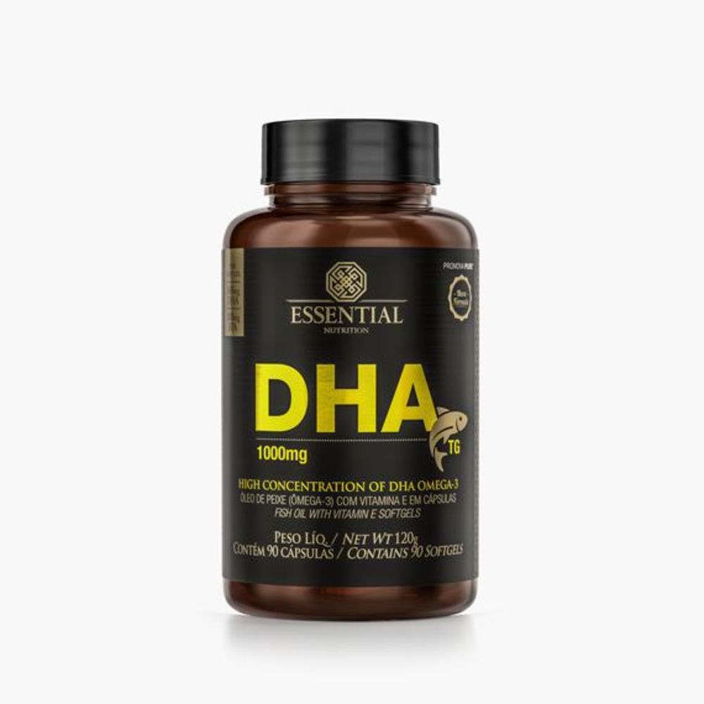Super DHA 1000mg Pote 90 Cápsulas - Essential Nutrition